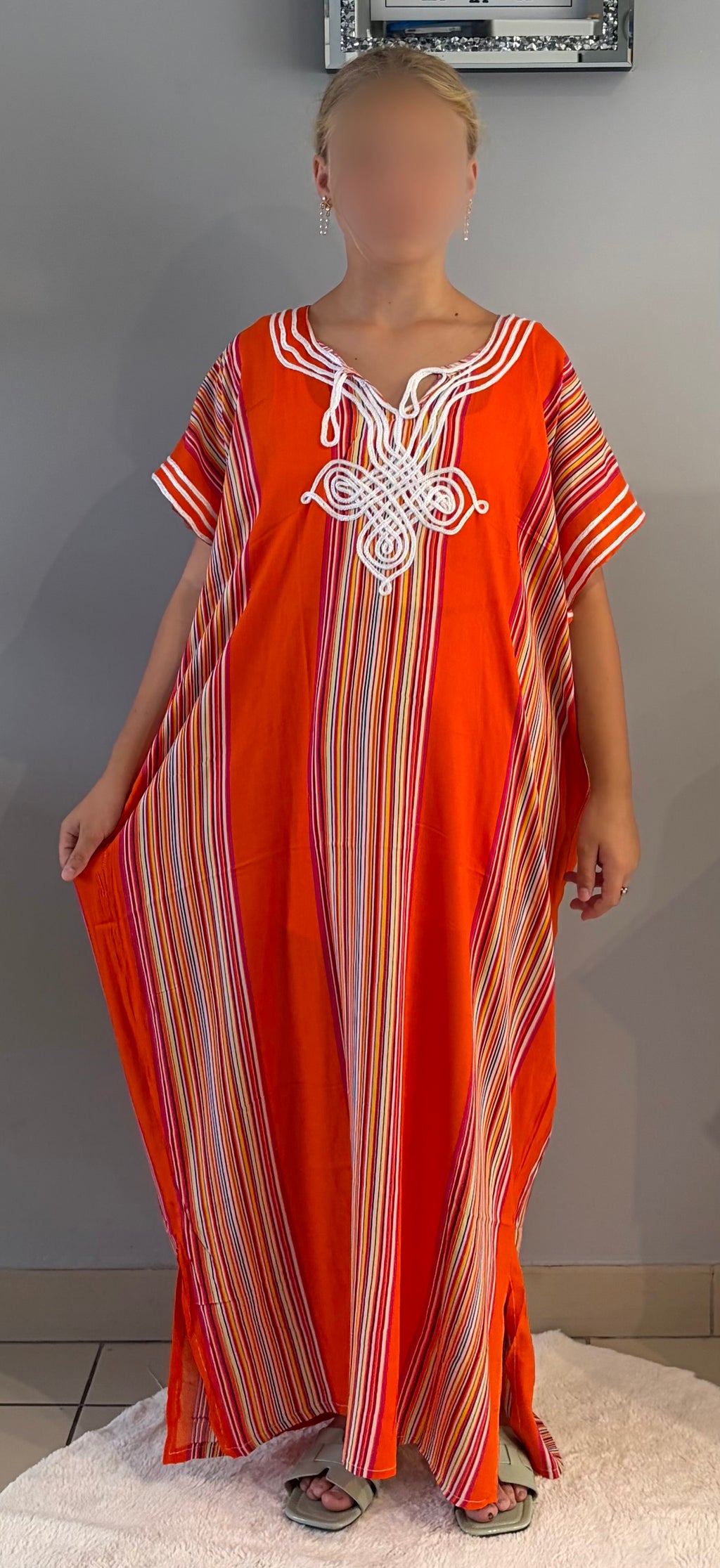Djellaba orange