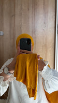 Hijab jersey orangé