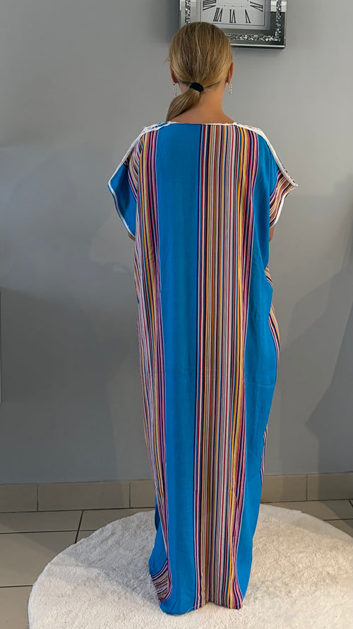 Djellaba bleu