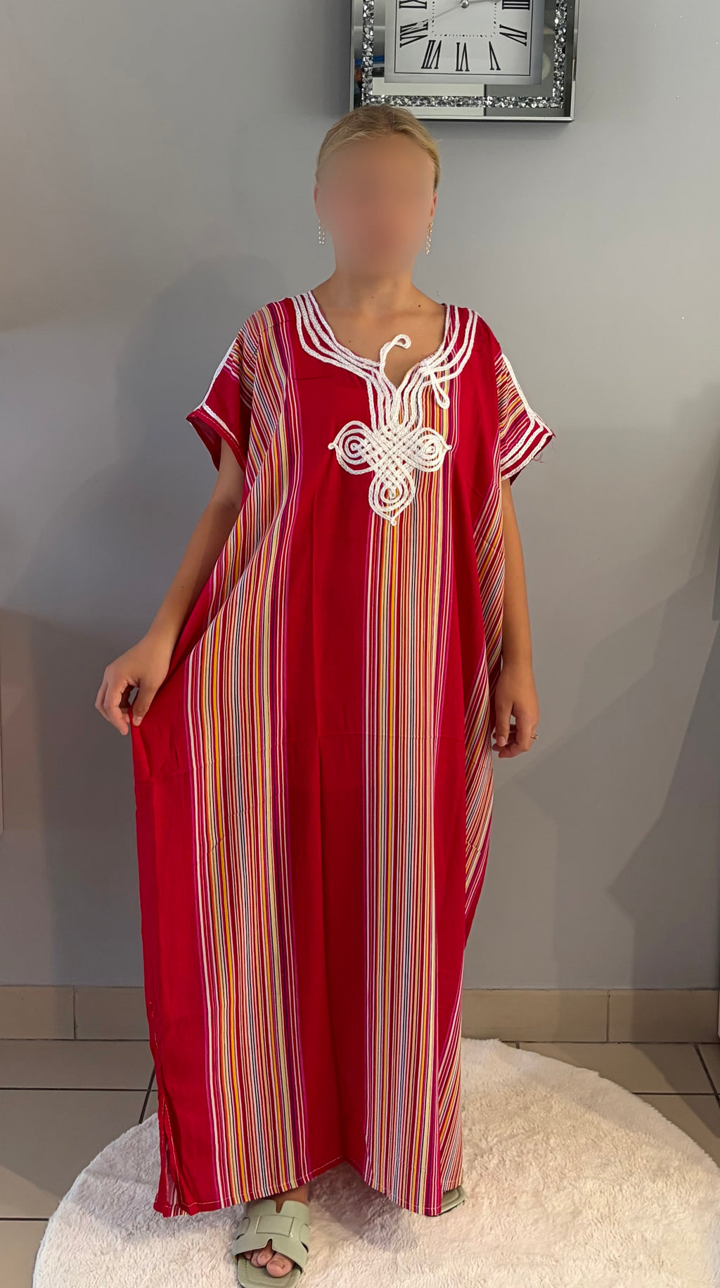 Djellaba rouge