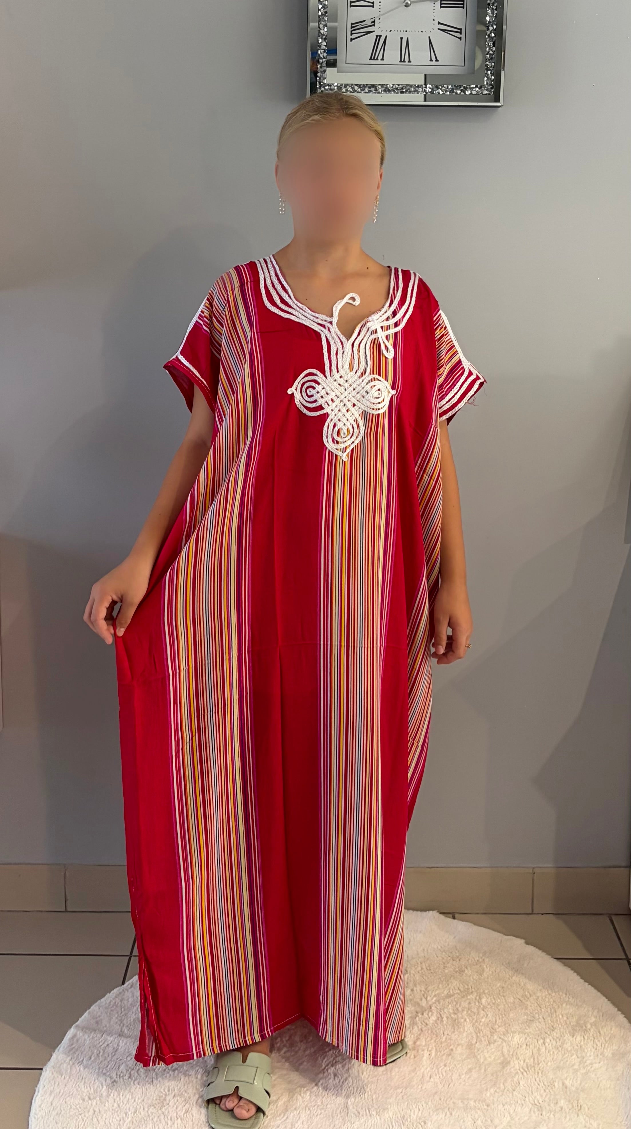 Djellaba rouge