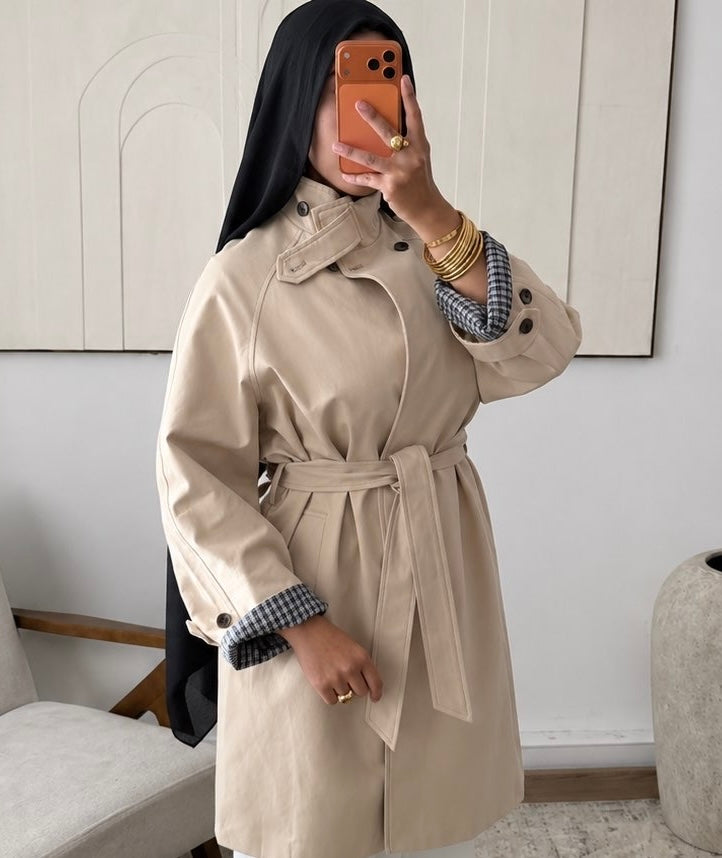 ✨ Trench Héloïse – Beige