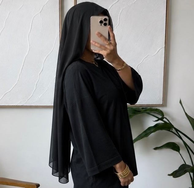 ✨ T-Shirt Amel Oversize Noir