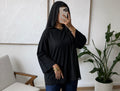 ✨ T-Shirt Amel Oversize Noir